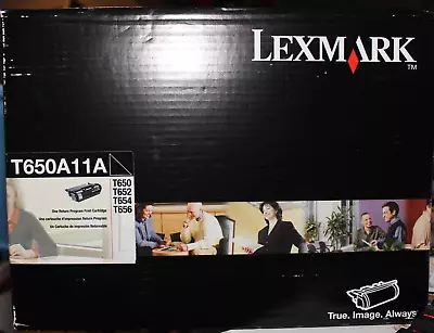 Genuine Lexmark T650a11a Toner Ink Cartridge New Sealed T650 • $75