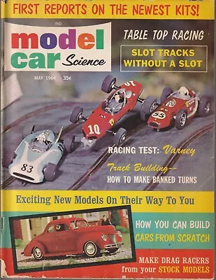 Model Car Science Magazine May 1964 • $27.26