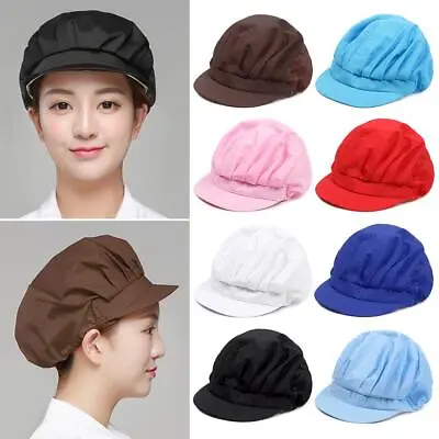 Work Wear Restaurant Hotel Catering Chef Cap Food Service Cook Hat Hair Nets • £3.71
