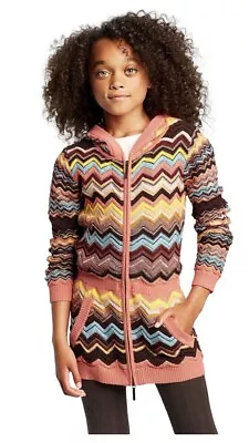 Missoni For Target-Girl’s Zig Zag Hooded Cardigan- M-Target Anniversary Limited • $60