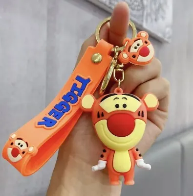 £6.49 • Buy Tigger From Winnie The Pooh Disney Cute Keyring Chain Accessory Gift UK Seller