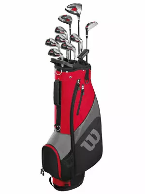 $599 • Buy Wilson ProStaff SGI Men's RH Full Golf Package Set +1 Inch Over STD #GEWPRO+1