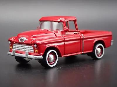 1955 55 Chevy Chevrolet Cameo Pickup Truck W Hitch 1:64 Scale Diecast Model Car • $11.99