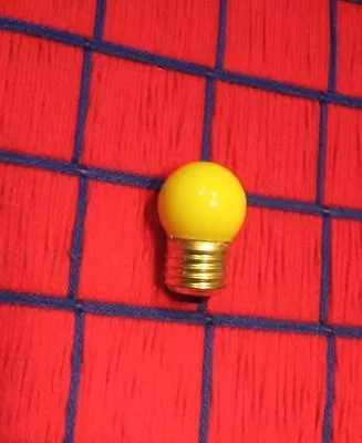 CERAMIC Bug E26 YELLOW Outdoor S11 Sign & Night LIGHT BULB 7 & 1/2 WATT 7.5s11  • $4.98