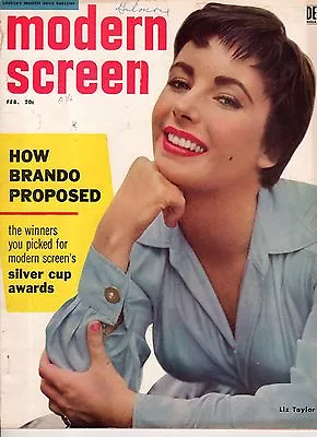 1955 Modern Screen February - Marilyn Monroe; Richard Widmark; Judy Garland; • $8.69