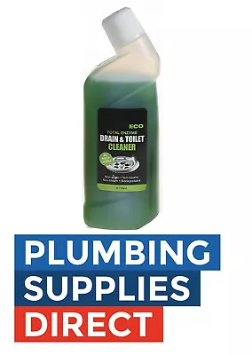 * Scalemaster Eco Drain & Toilet Cleaner Enzyme Based Chemical 750ml • £7.99