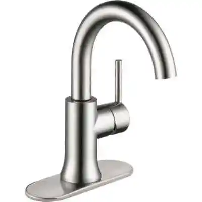 $256.48 • Buy Delta Trinsic Metal Drain Assembly Single Hole Single-Handle Bathroom Faucet