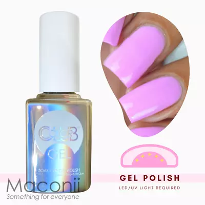 Color Club GEL Diggin’ The Dancing Queen - Neon Pastel Purple Creme Nail Polish • $9.95