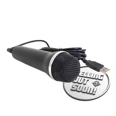 USB Mic ✓NEW ✓OZI Microphone For Singing Game PS5 PS4 PS3 Wii Xbox 360 Logitech • $79.99