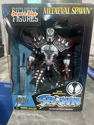 Todd McFarlane's MEDIEVAL SPAWN Ultra-Action Figure Super Size - NEW SEALED 1997 • $64
