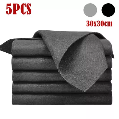 5Pcs Thickened Magic Cleaning Cloth Streak Free Microfiber Cleaning Reusable Rag • $8.95
