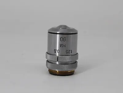 LOMO Microscope Objective Apo Apochromat 90x 1.25 0.5 Oil Imm Iris #DV7 • $89