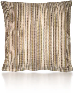 Stripe Grosvenor Twill Country Cottage Hollowfibre Filled Cushion 18  X 18  • £14.99