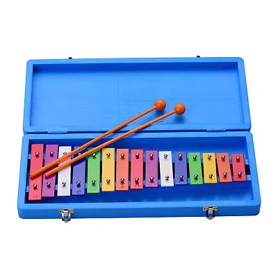 15 Keys Glockenspiel Xylophone Colorful Early  Musical I7J8 • $36.99