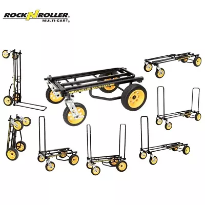 Rock N Roller R12RT MultiCart R12 500lb Capacity DJ PA Equipment Transport Cart • $329.99