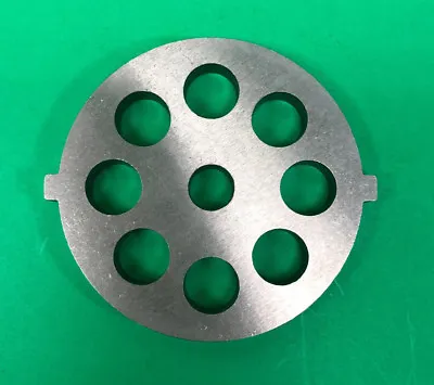 #12 X 1/2  Holes Meat Grinder Disc Plate With 2 Tabs For STX Turboforce 3000  • $16.75