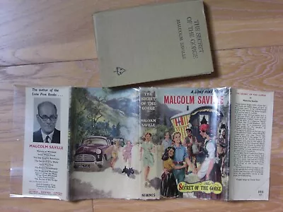 Malcolm Saville - The Secret Of The Gorge 1958 1st Edition Ex Lib In V. Good DW • £35