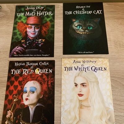 £4.50 • Buy Large Collector Cards From Tim Burtons Alice In Wonderland 