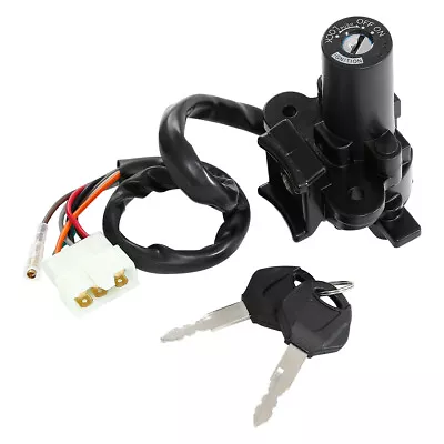 Black Ignition Switch With Lock Key Fit For Kawasaki ZX6R 2000-02 ZX9R 1994-2003 • $16.49