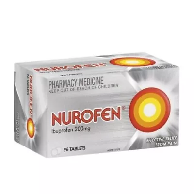 Nurofen 200mg Tablets 96 - Ibuprofen - Targeted Pain Relief- • £18.95