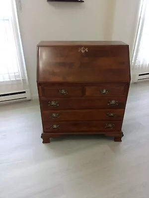 ETHAN ALLEN SECRETARY Desk With Chair Heirloom VINTAGE • $500