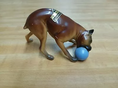 Hagen Renaker Boxer Dog Figurine  Jiggs  • $74.99