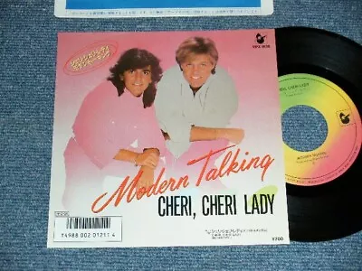 MODERN TALKING Japan 1986 VIPX-1836 7 45 CHERI CHERI LADY • $13.99