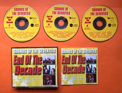 £24.99 • Buy Readers Digest -Sounds Of The Seventies - 70s - End Of The Decade - 3 CD Box Set