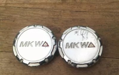 2 MKW Wheels Chrome Custom Wheel Center Caps Hubcap MK-71.72.73 Dust Cover • $16