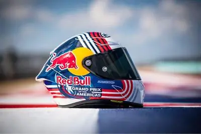 HJC RPHA 1N Red Bull Austin GP Motorcycle Helmet Adult Race Street L Full Face • $1180