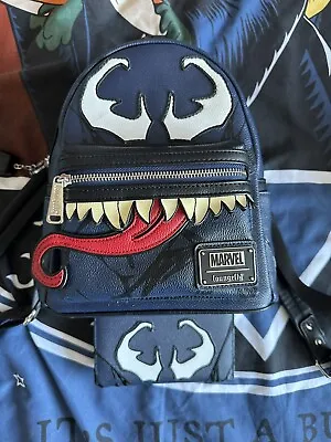 Very Rare OG Venom Marvel Loungefly Mini Backpack And Wallet • £150