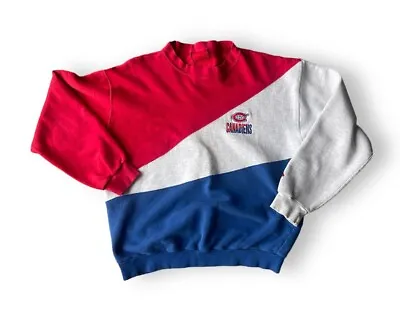 VtG Athletics Softwear Montreal Canadiens Sweatshirt Pieced Embroidered NHL RARE • $42.49