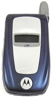 Motorola I Series I760 - Blue And Silver ( Nextel ) Rare IDEN PTT Flip Phone • $55.24