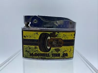 VTG 1950's Sisco Brand Siscobrand The General Dual 90 McDowell Tire Co Lighter • $30.56