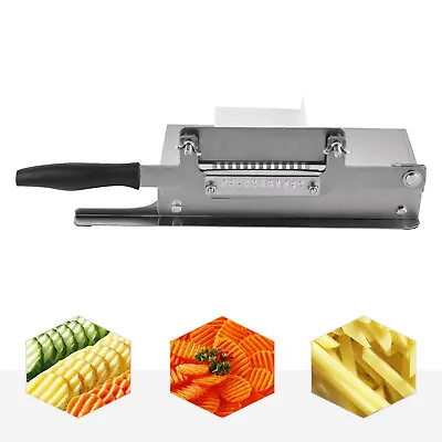 Commercial Vegetable Chopper With Blades French Fry Cutter Potato Dicer Slicer • $63