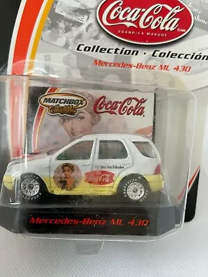 2002 Matchbox Collectibles  Coca-Cola Collection-  Mercedes-Benz ML 430  NIP • $6.95