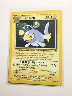 LANTURN - 38/111 - Neo Genesis - Pokemon Card - PL • $1.20