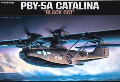 Academy 1/72 PBY-5A Catalina Plastic Model Kit *Aus Decals* [12487] • $43.99