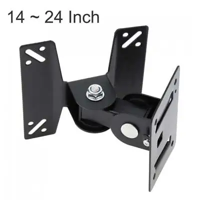 Universal Rotated TV PC Monitor Wall Mount Bracket For 14 ~ 24 Inch LCD LED Flat • £9.99