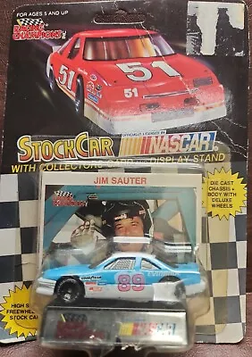1991 # 89 Evinrude Jim Sauter Racing Champions StockCar NASCAR Collectors Card • $9.99