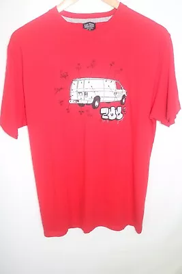 Zoo York Mens T Shirt Graffiti Van £35 M New Vintage 90s 00s Y2K Red Medium • £33.25