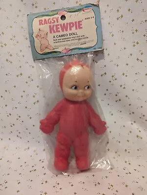 Vintage Cameo Devil Red Rubber Kewpie Doll  Squeaker 1963 IN ORIGINAL PACKAGE • $50