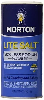 Morton Lite Salts 11 Oz Each • $10.67