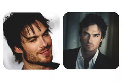 Vampire Diaries Ian Somerhalder Damon Picture Mug Coasters • £7.65