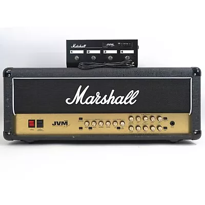 Marshall JVM210H 2-Channel 100-Watt Guitar Amp Head With Footswitch • $1199.99