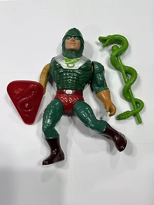 1985 King Hiss VINTAGE MOTU He-Man Masters Of The Universe Figure.  A+ Condition • $28