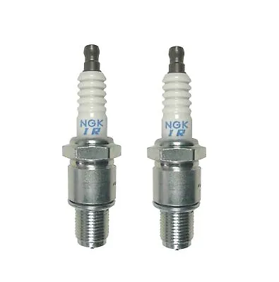 NGK Set Of 2 Laser Iridium Spark Plugs Gap 0.048 Leading For Mazda RX-8 1.3L R2 • $62.76