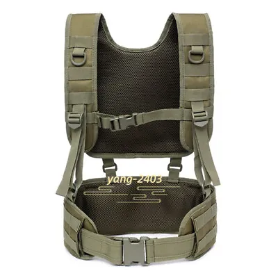NEW GK5 MOLLE Shoulder Straps Tactical Belt Waist Girdle Hanging Rig Waistband • $19.69