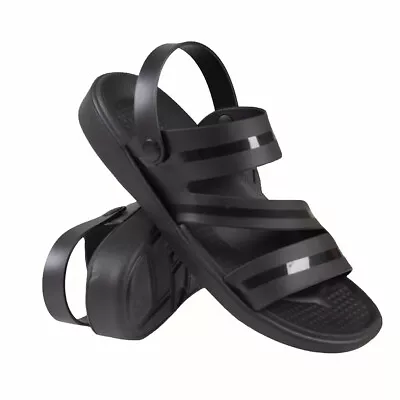 Mens Clogs Sandals Gladiator Summer Casual Garden Slider Mules Work Beach Shoes • £6.90