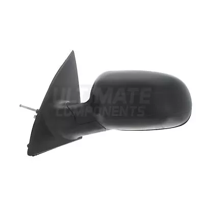 Vauxhall Corsa C Hatchback 2000-2006 Cable Wing Door Mirror Black Passenger Side • $33.17